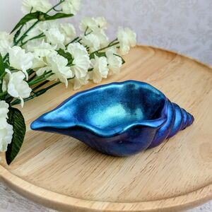 Turquoise Sea Shell Dish